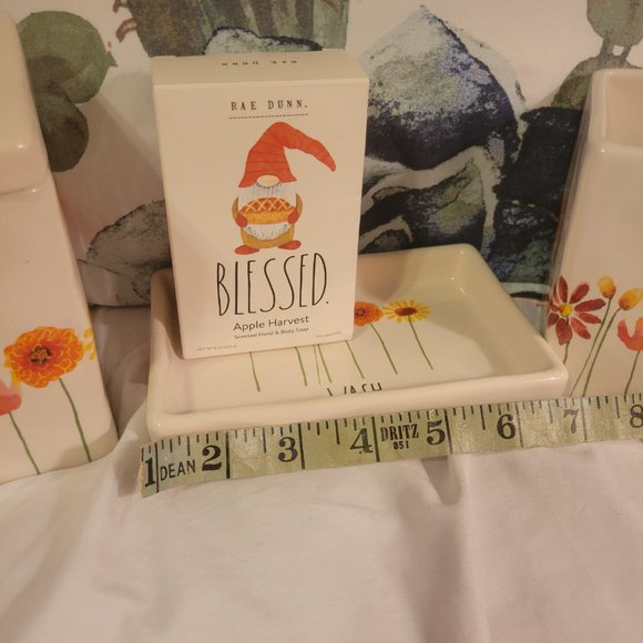 NEW Rae Dunn Fall Bloom Bathroom Collection - Picture 6 of 16